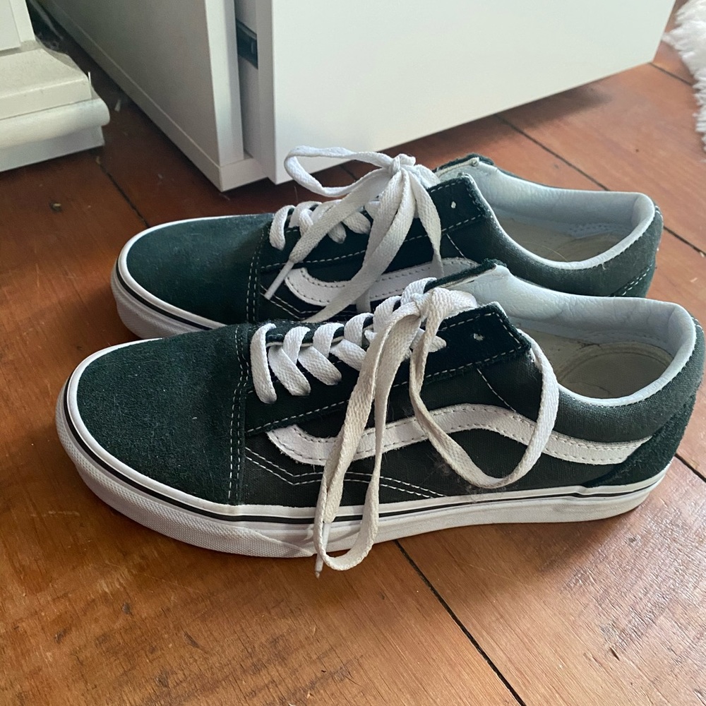 Dark green Vans